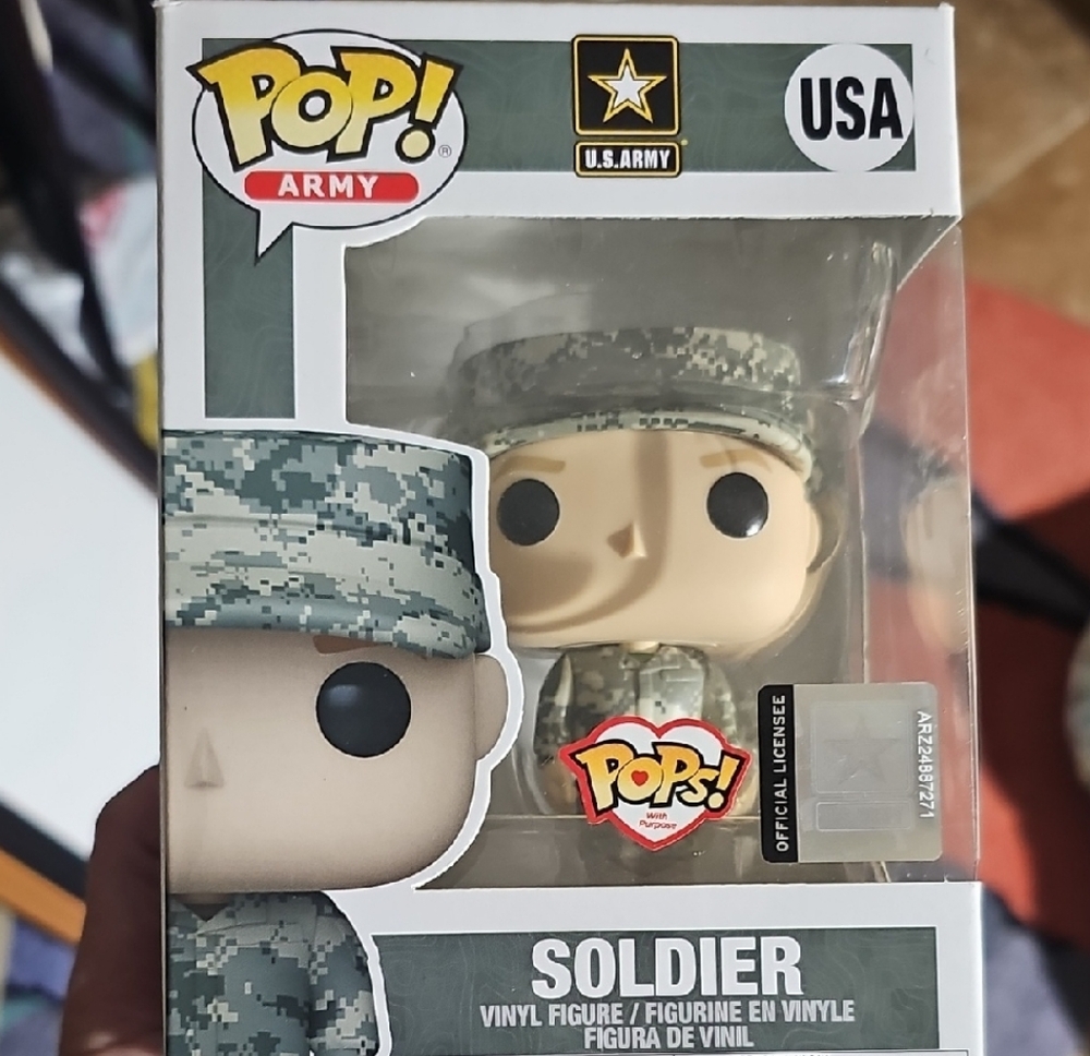 Pop! Army Soldier Vinyl Figure